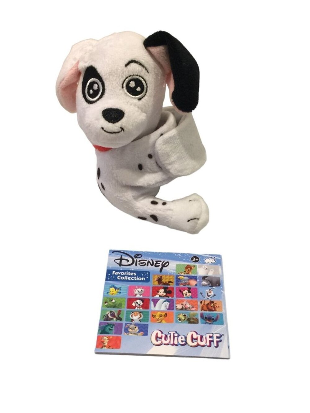 Disney Favorites Collection Cutie Cuff Plush 101 Dalmatians PATCH Character
